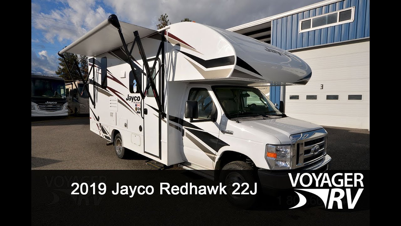 2019 Jayco Redhawk 22J Class C Motorhome Video Tour - Voyager RV Centre