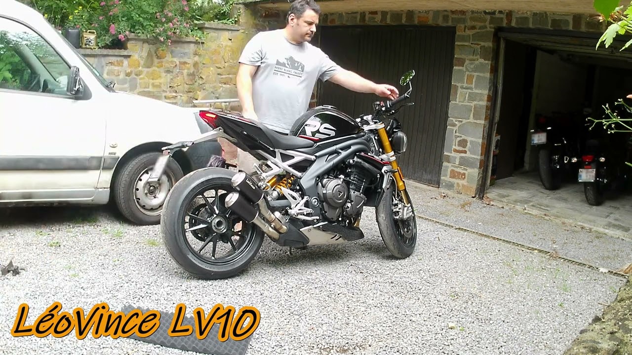 Sonorité LéoVince Triumph Speed Triple 1200 RS
