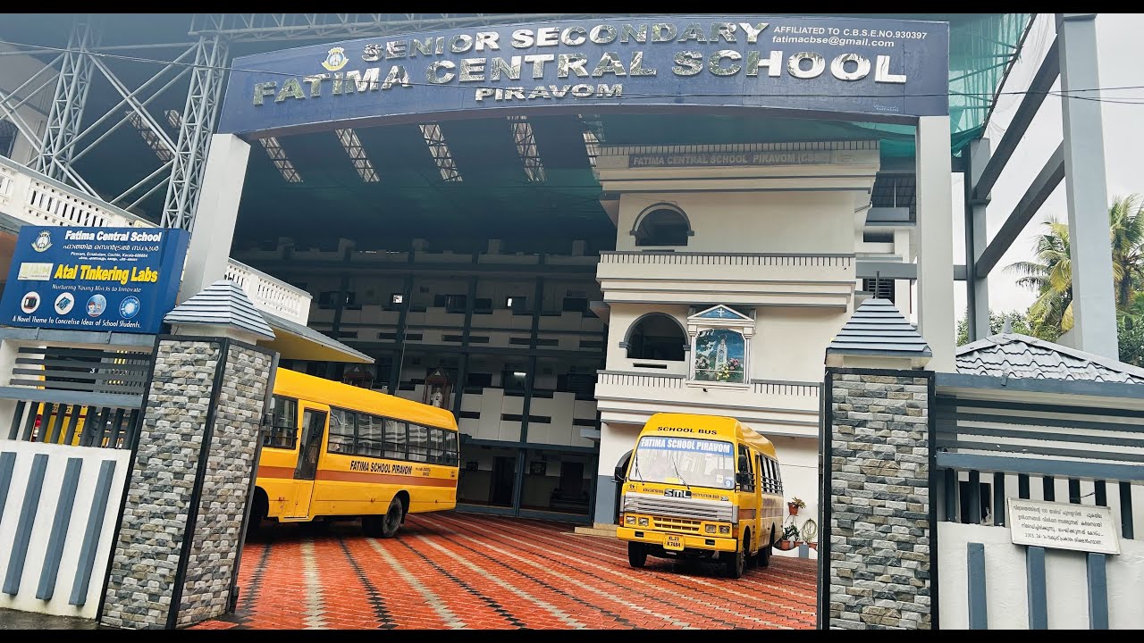 Infrastructure of Fatima Central School Piravom