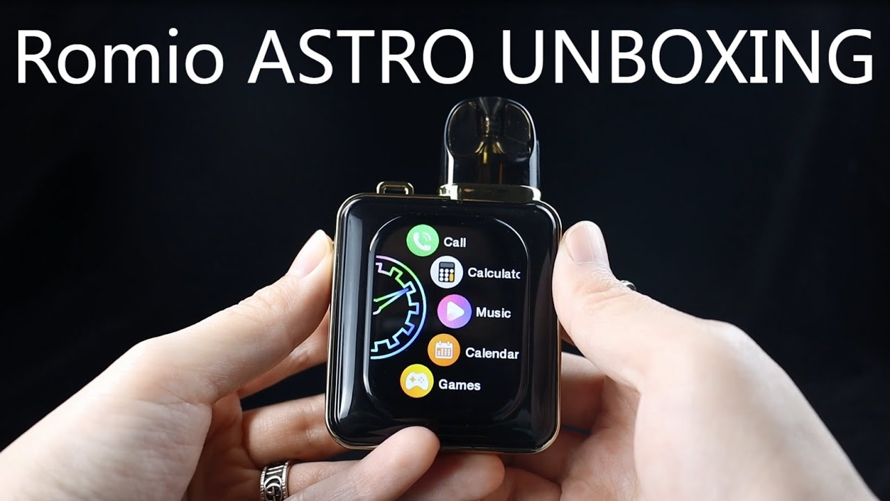 Romio ASTRO UNBOXING - A Smart Vape