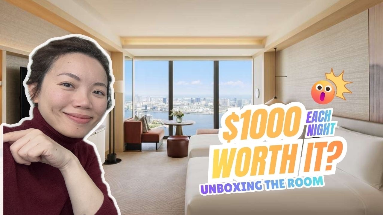$1,000 Night at Fairmont Tokyo: Room Tour with Bay Views