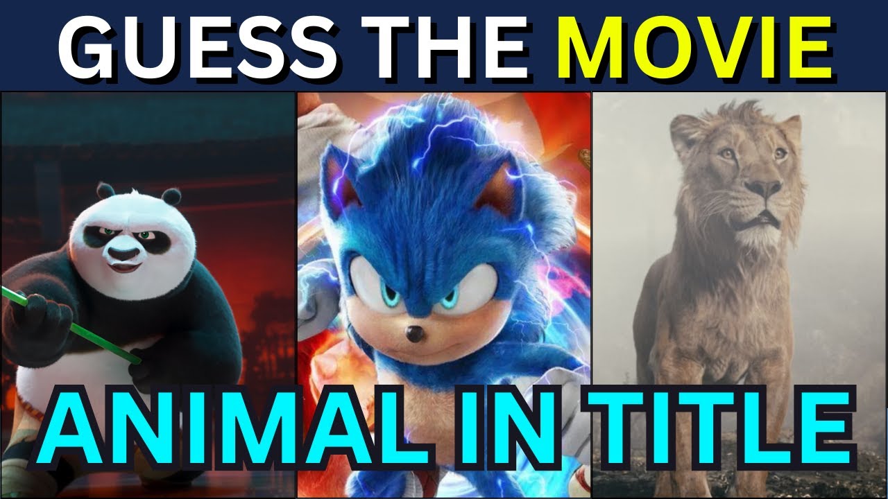 Guess the Movie With An Animal in The Title | 50 Film Quiz