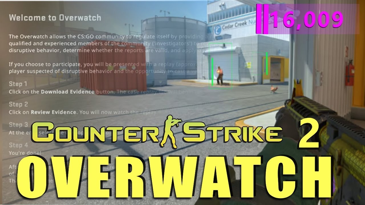 First CS2 OVERWATCH