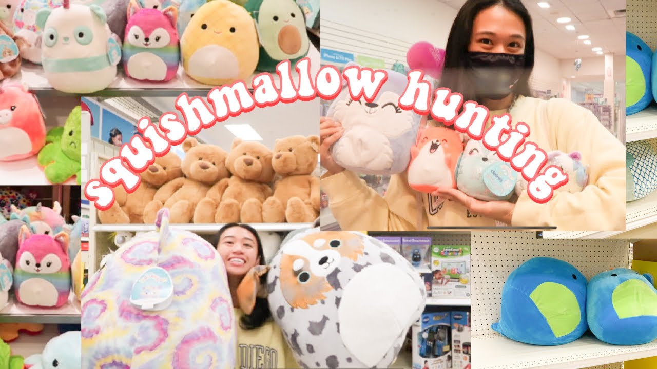 sqiushmallow hunting | new target and claire's squad