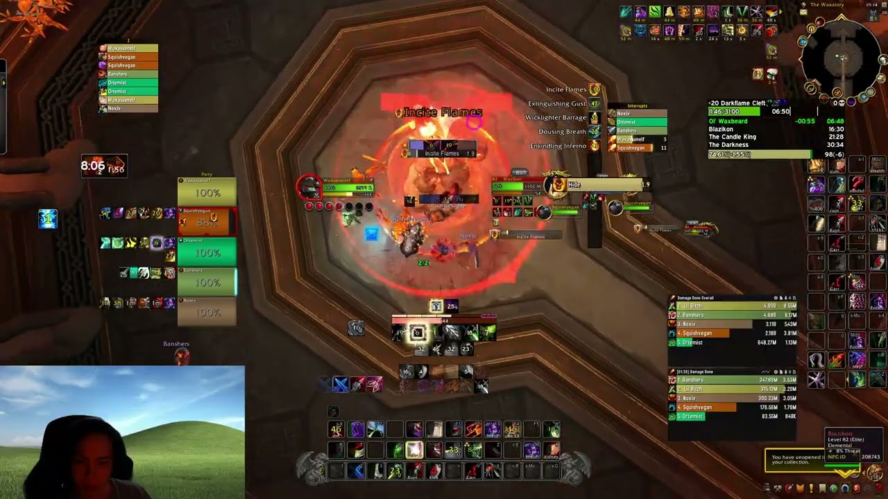 +20 Darkflame Assa Rogue POV Bleed Build TGP Practice