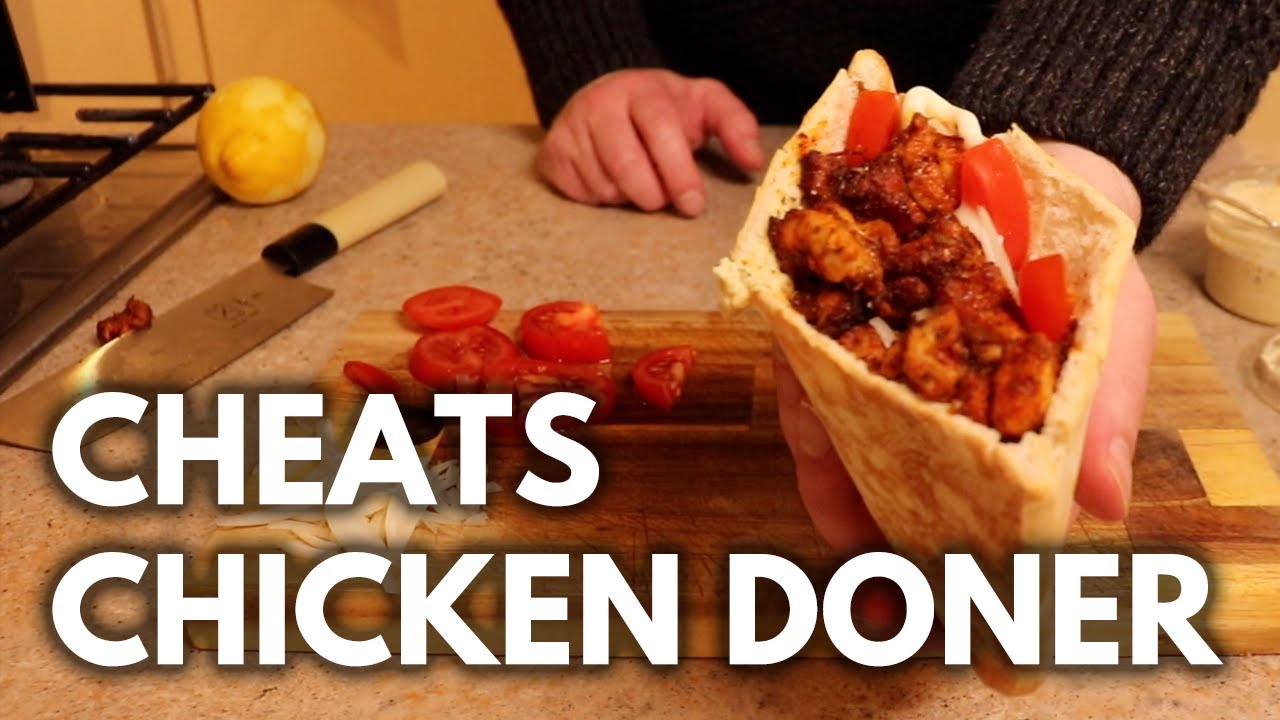 Chicken Doner Kebab - Air Fryer Shawarma