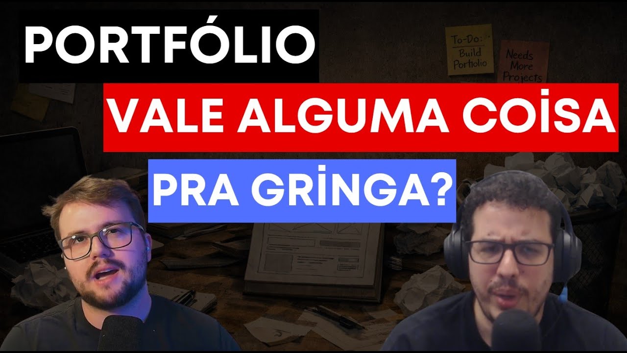 A REAL importância do PORTFÓLIO pra DEV na GRINGA (E no Brasil)