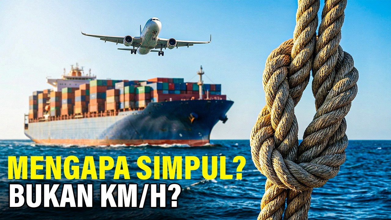 Mengapa Kapal Dan Pesawat Menggunakan KNOT Dan Bukan KM/JAM? Alasan Yang Hampir Tidak Ada Yang Tahu