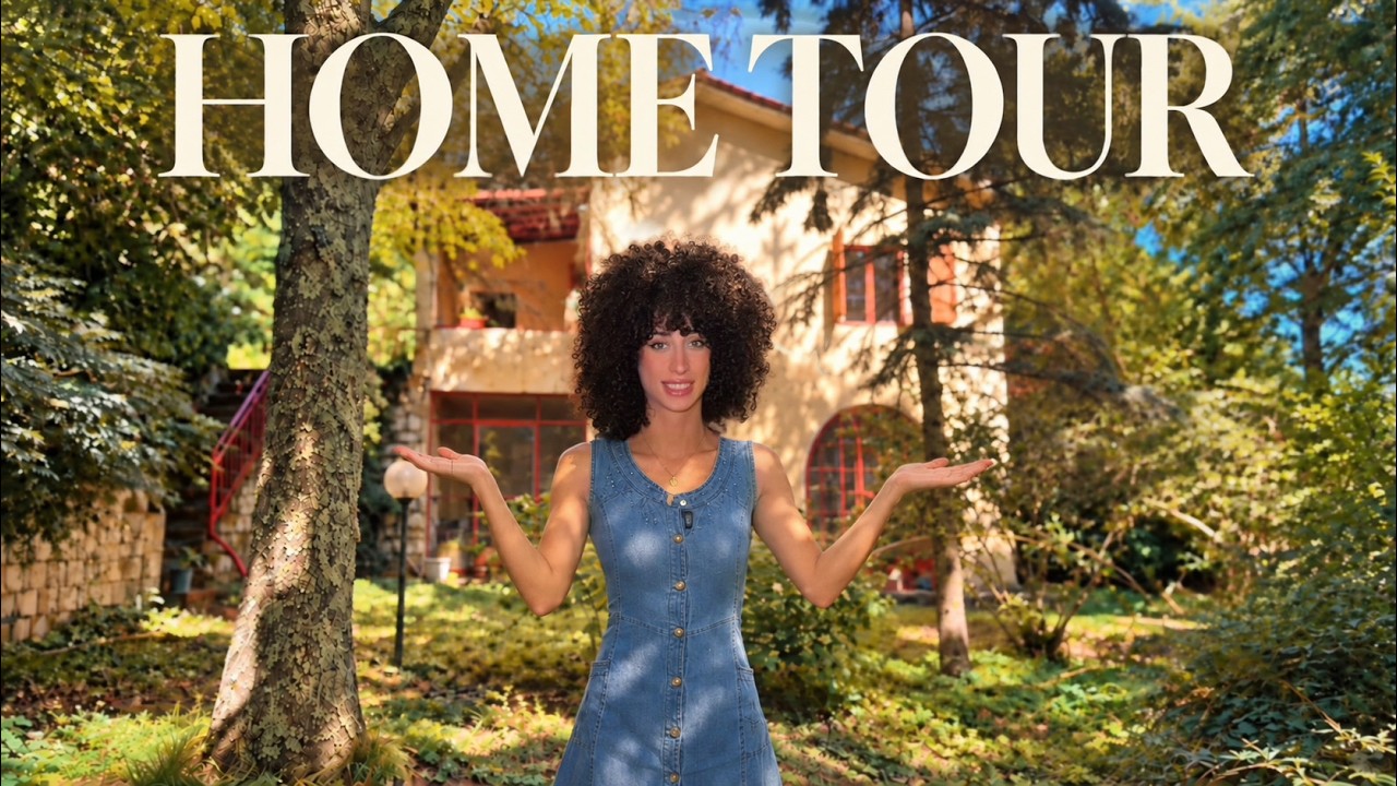 VI MOSTRO LA MIA CASA NEL BOSCO | HOME TOUR