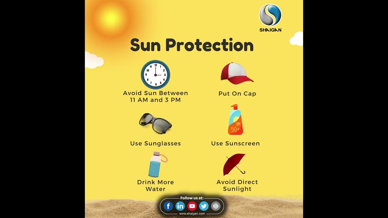 Tips to protect yourself from summer heat