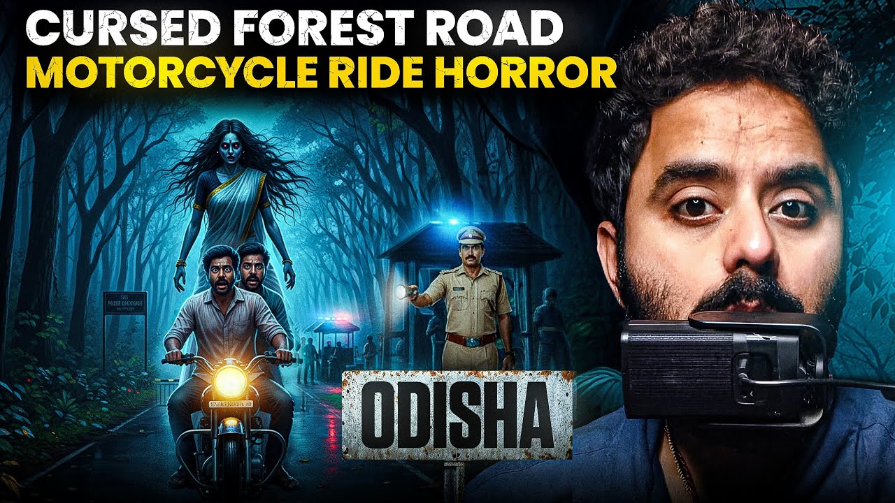 Biker Deadly Ghost Encounter on Forest Highway | Odisha Horror Story 😰❌