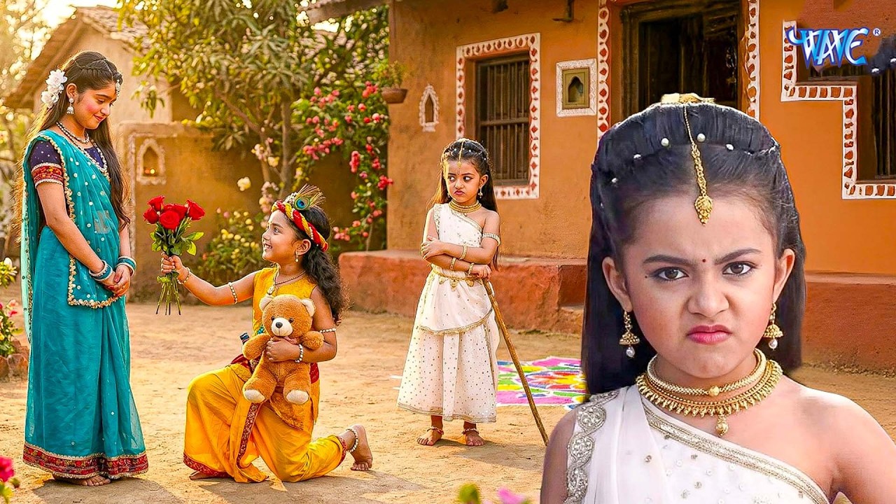 कान्हा ने किया गोपी को प्रपोज देखकर राधा हुई गुस्से से लाल || Yashomati Maiya Ke Nandlala