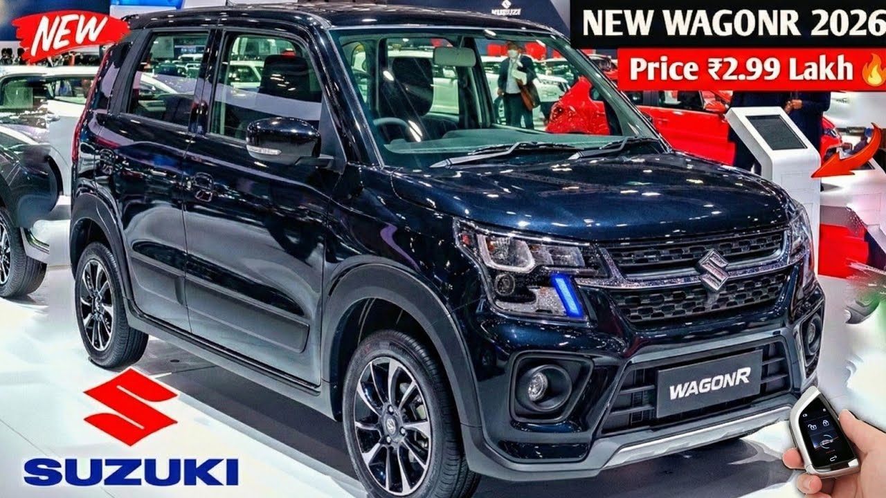 New WagonR 2026 धमाकेदार Entry😍|| ₹2.99 Lakh Price से शुरू MarutiSuzuki WagonR New Look & Features 😍
