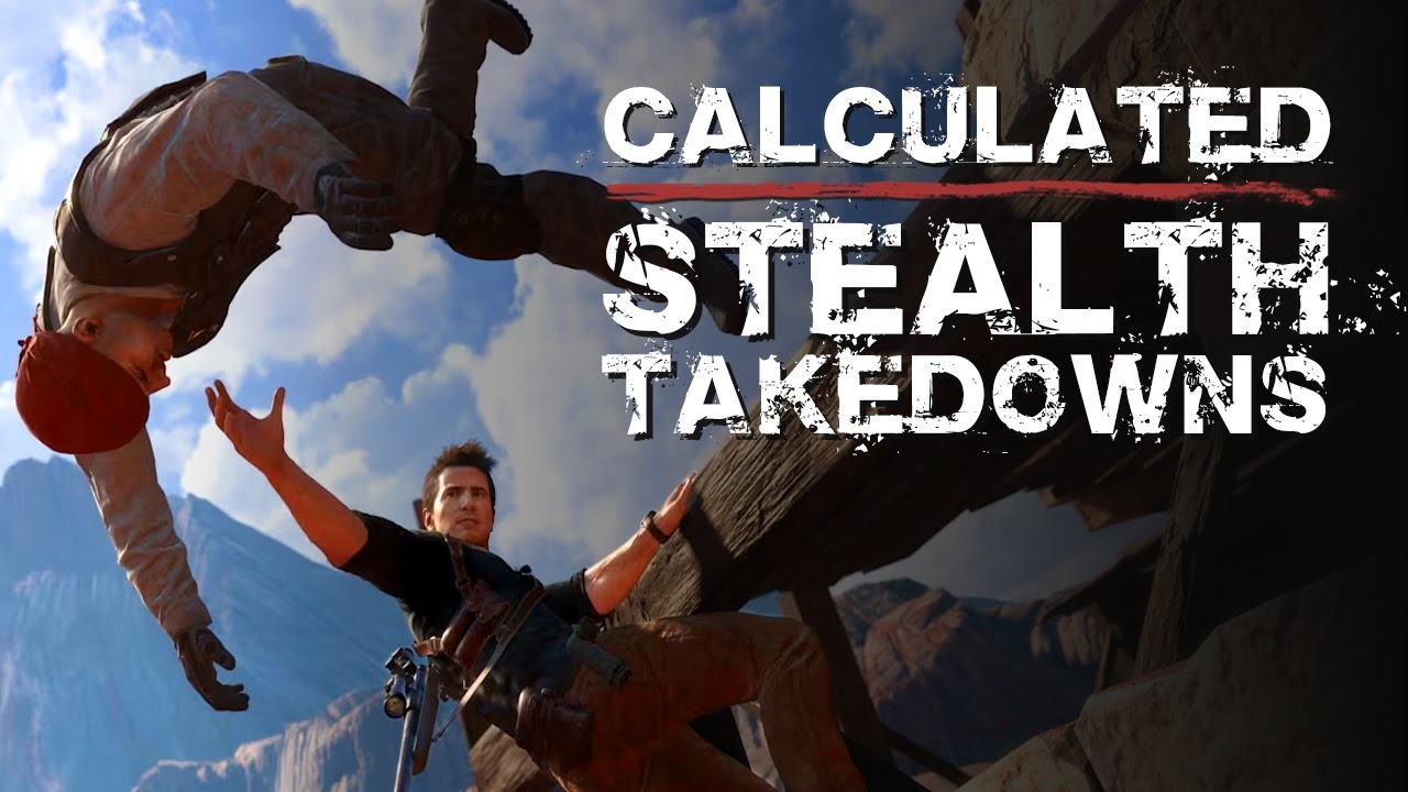 Clean & Satisfying Stealth Takedowns by Nathan Drake - Uncharted 4 (Hard Difficulty)