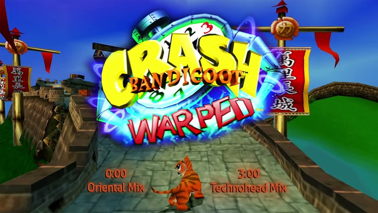 Crash Bandicoot Warped - Midnight Run (wolfguarder Remix)