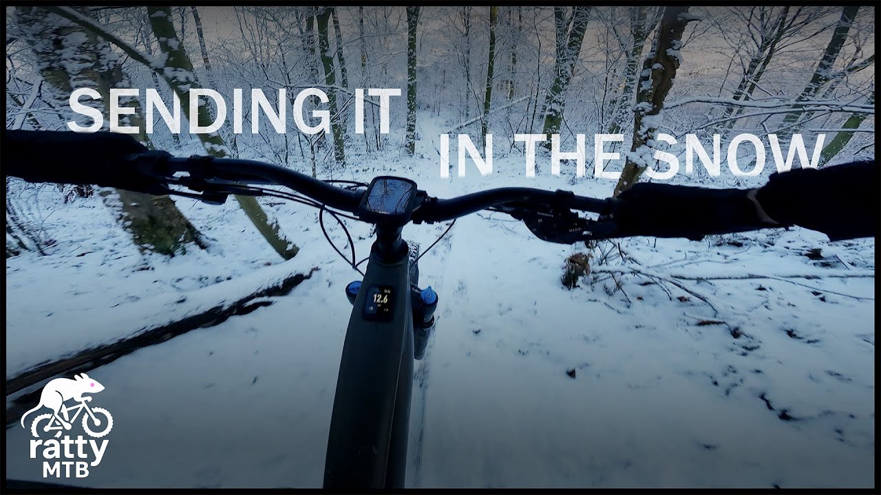 Riding the North Yorkshire Moors in the Snow