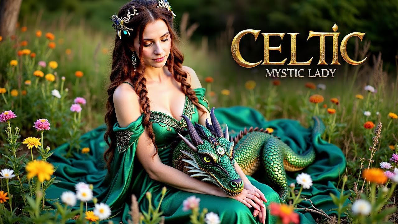 Celtic Fantasy Music 432Hz | Dragon Queen &ndash; Epic Harp, Folk, Choir & Nature Ambience