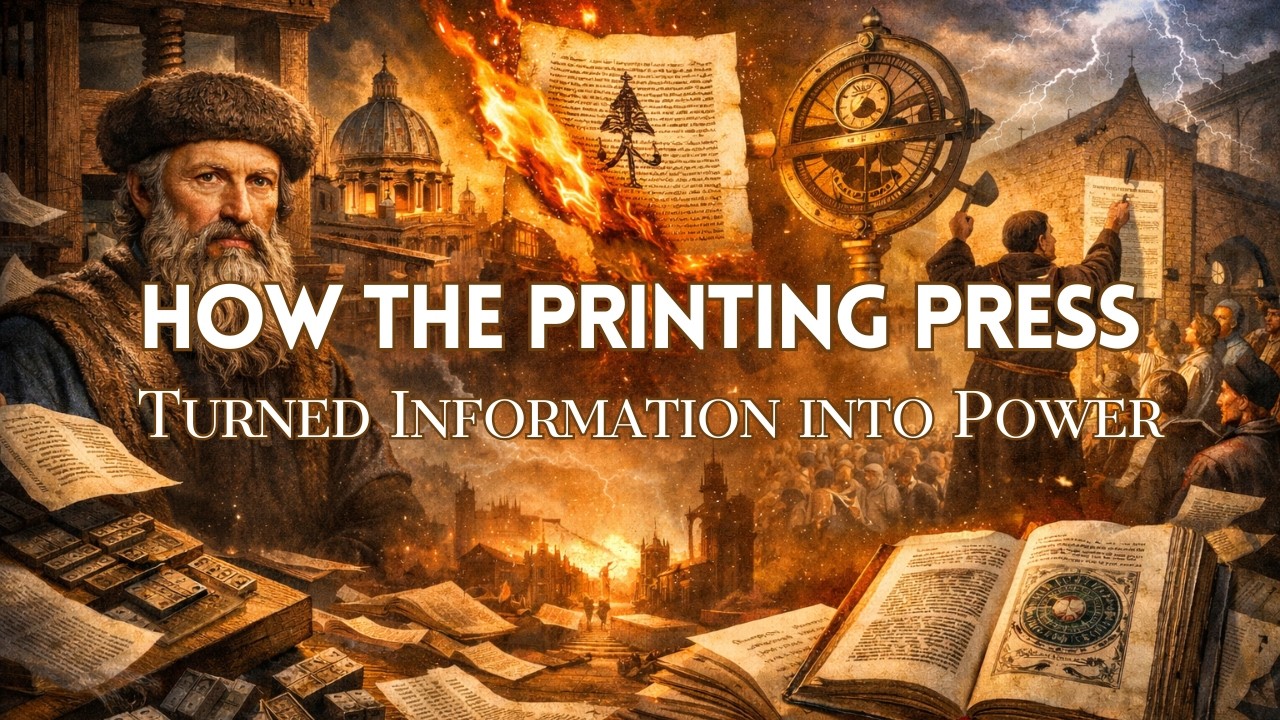 How the Printing Press Turned Information into Power
