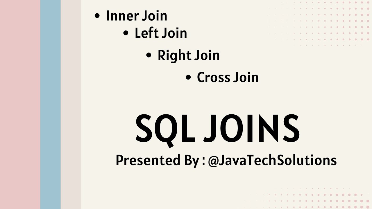 MySQL Joins Explained: Inner, Outer, Left, and Right Join