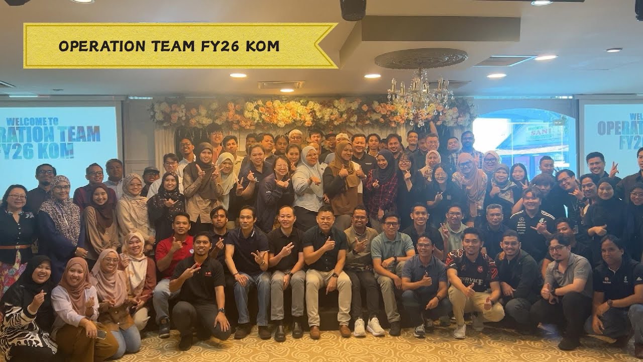OPERATION TEAM FY26 KOM SEMINAR | Mini Hall | 03.02.26 | Midlands Convention Centre | Shah Alam