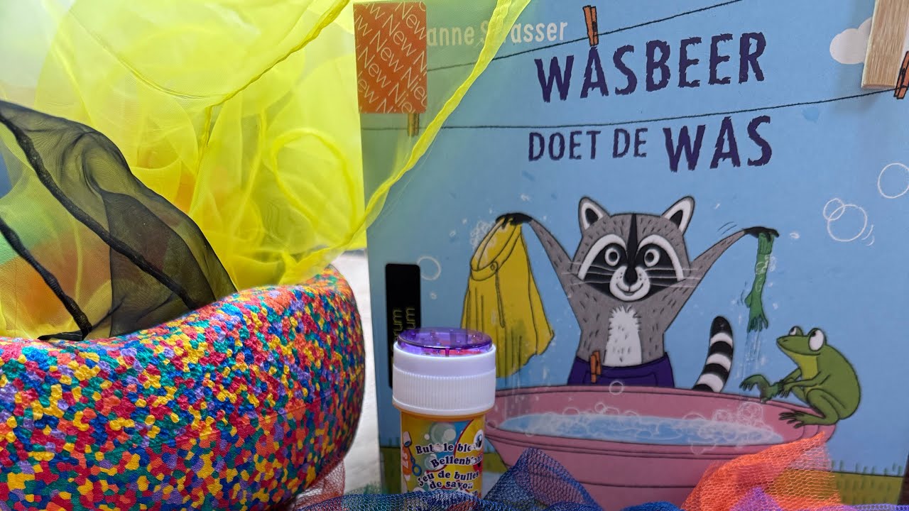 Wasbeer doet de was - inspiratie voor pedagogisch medewerkers/ kleutersdocenten 