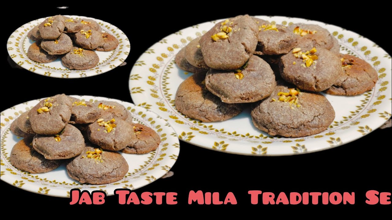 Bachpan ka Swad, Aaj ki Healthy Treat☺️ – Ragi Cookies