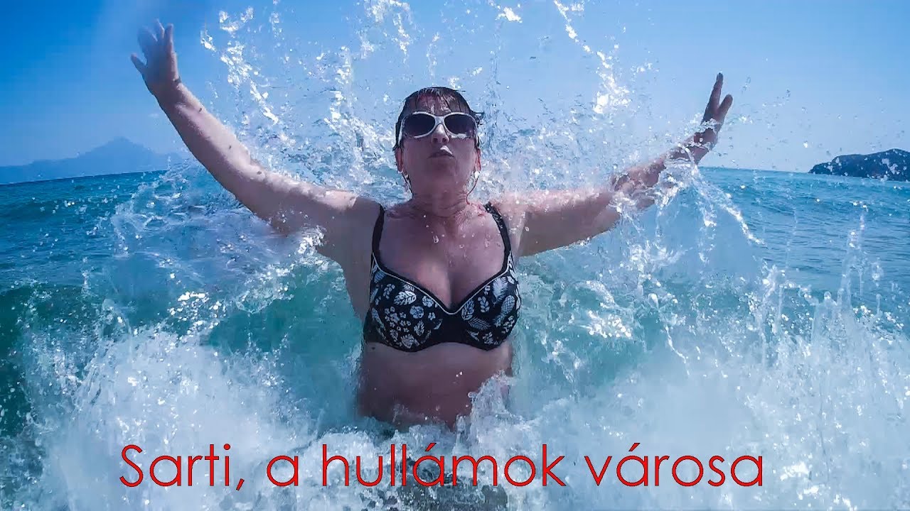 A HULLÁMOK VÁROSA! | Görögország, Sarti | Orion vlog #9
