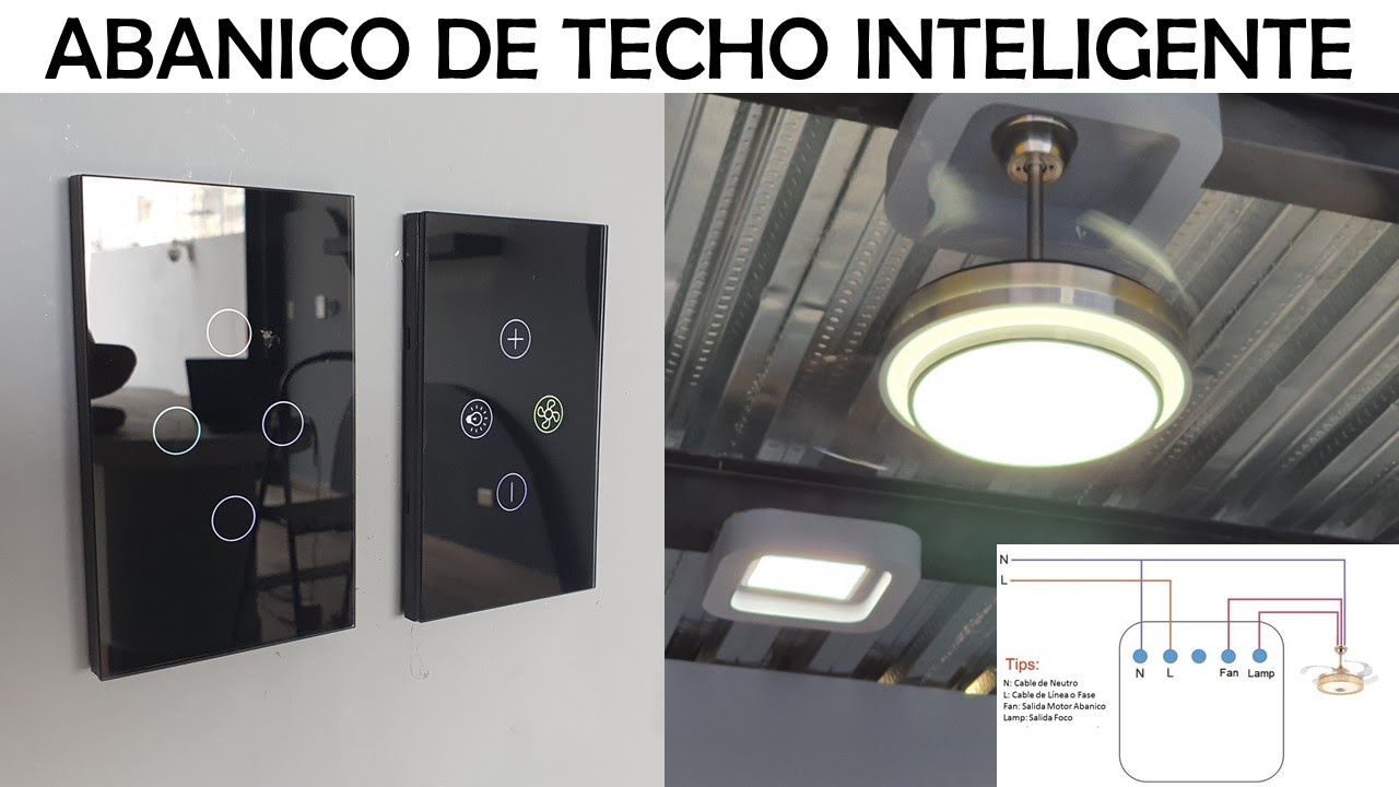 Apagador Inteligente para Abanico de Techo