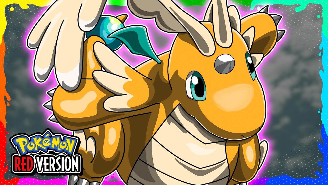 Насколько СИЛЬЕН МЕГА Драгонайт в Pokémon Red?