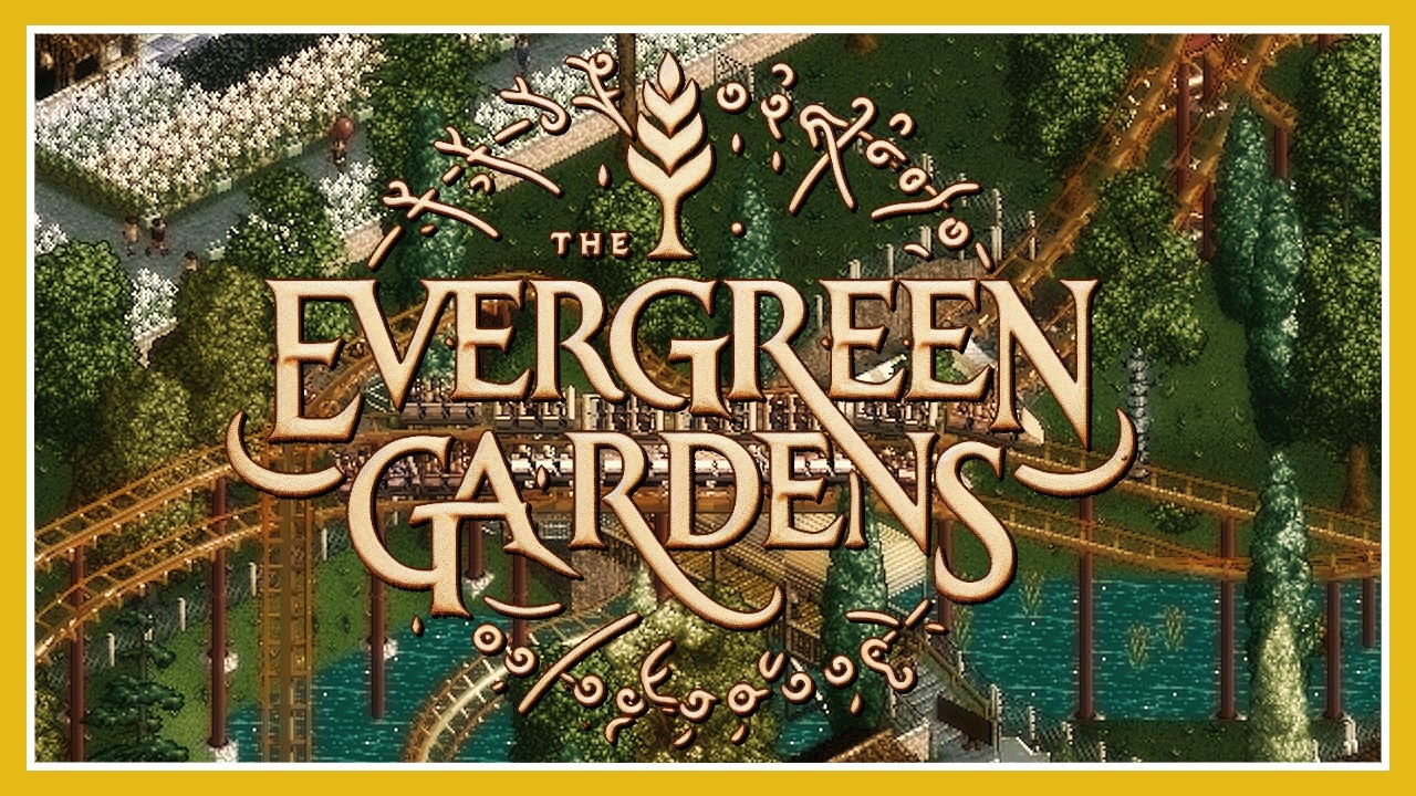Evergreen Gardens | Replaying the original scenarios | Rollercoaster Tycoon Classic
