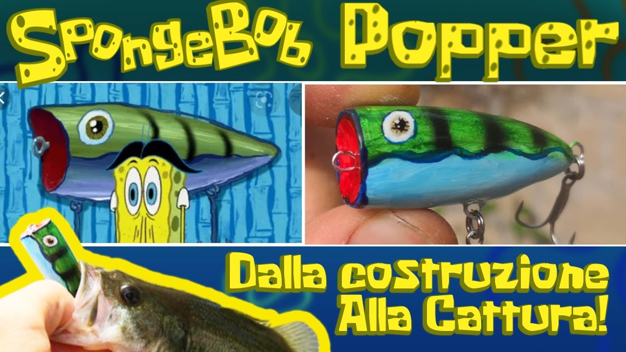 Popper di Spongebob - Dalla costruzione alla cattura! Spongebob Lure [Multi sub]