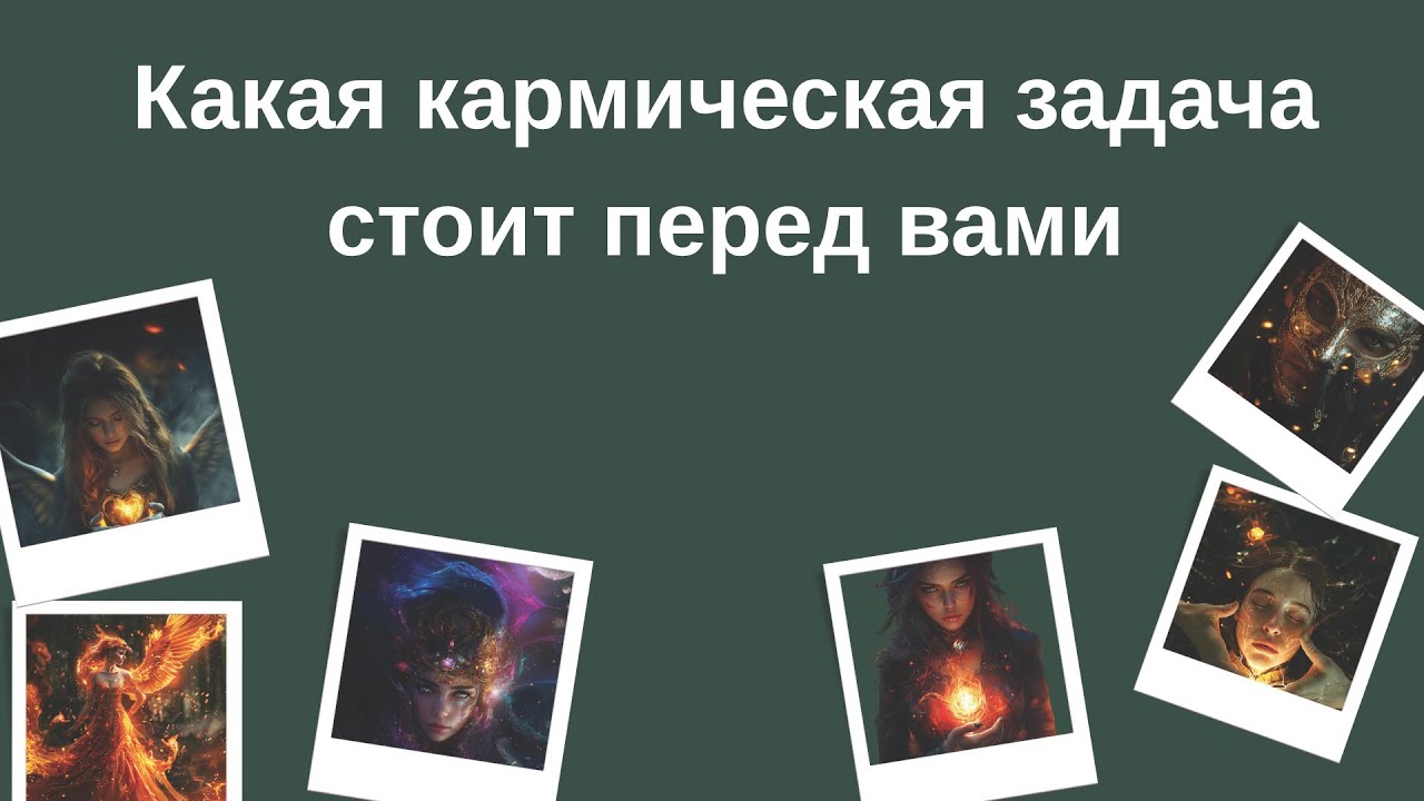 Какая  кармическая  задача сейчас  стоит перед вами? Таро расклад