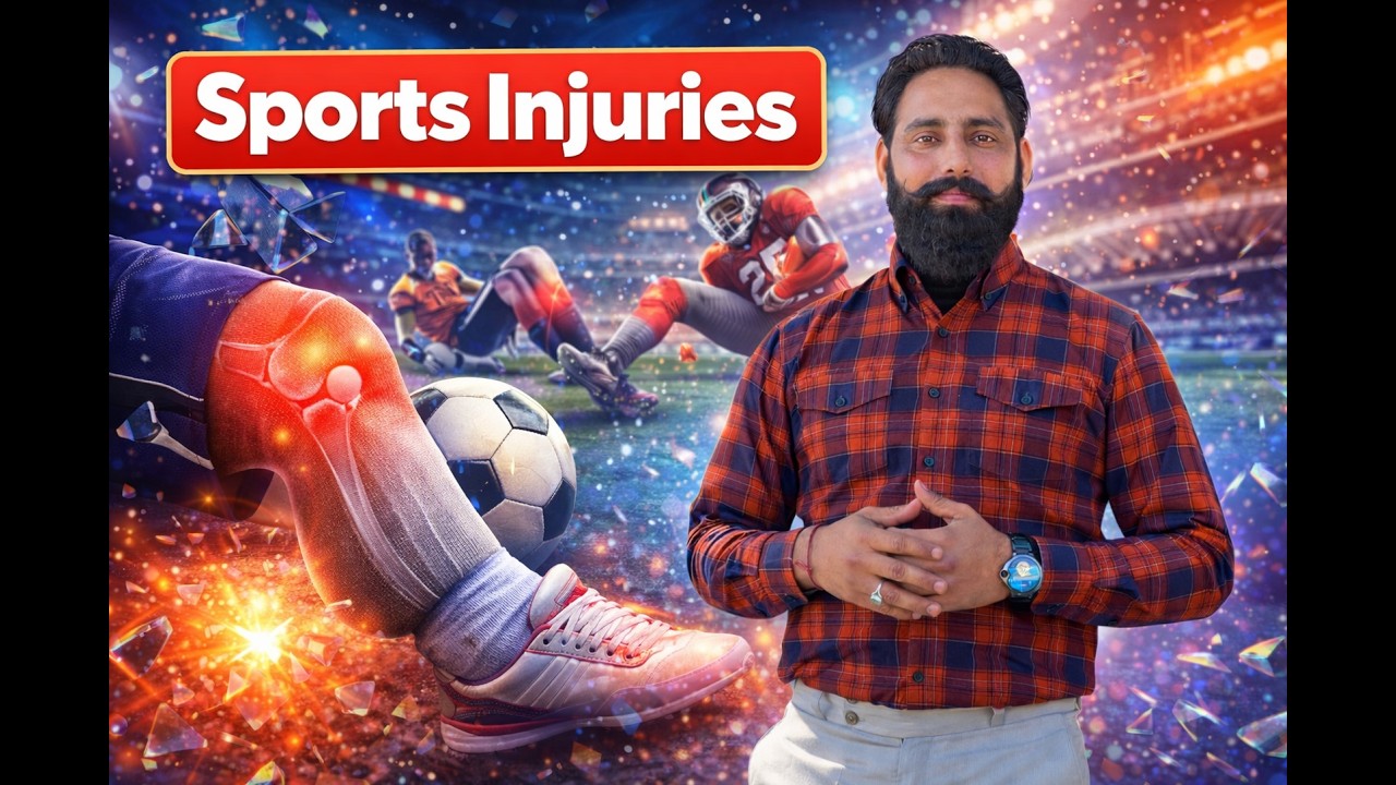 Sports Injuries || PSTET Physical Education || PTI 2000 / DPE/NVS/KVS/EMRS ||