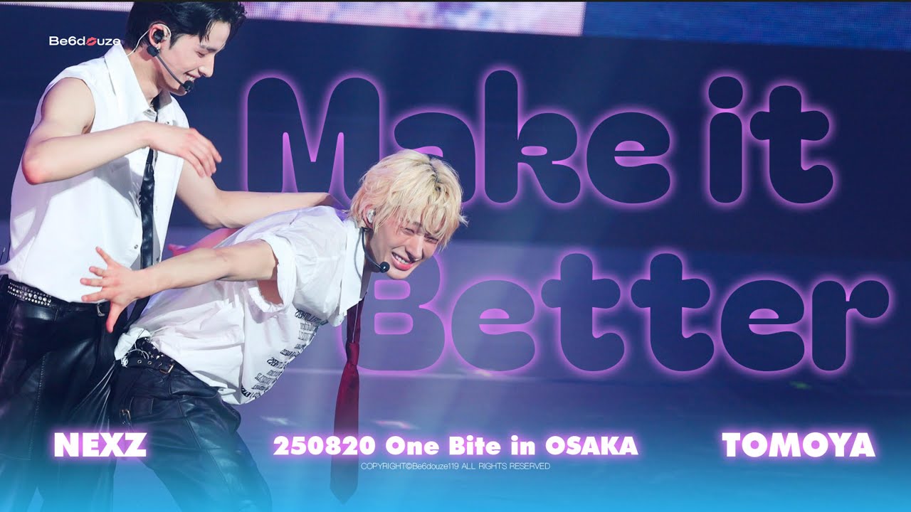 「NEXZ TOMOYA」250820 Make it Better 토모야 직캠 NEXZ LIVE TOUR 2025 