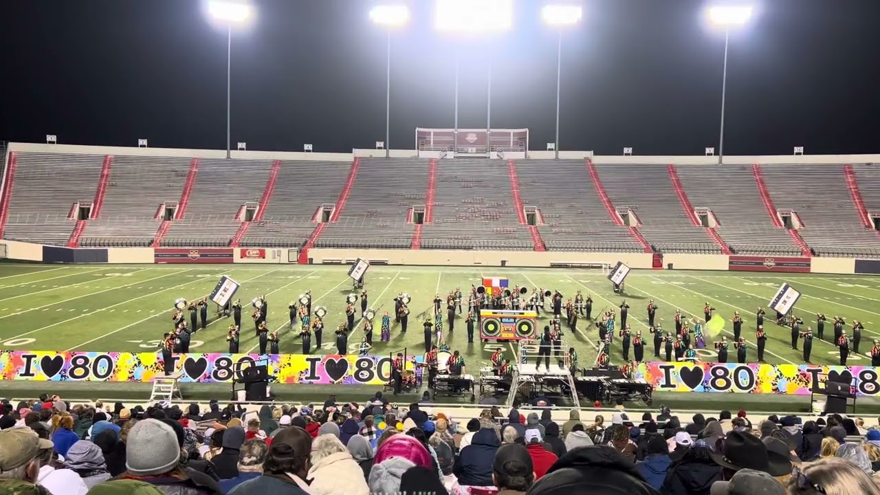 Rogers-Heritage High School Marching band: “I Love the 80’s”