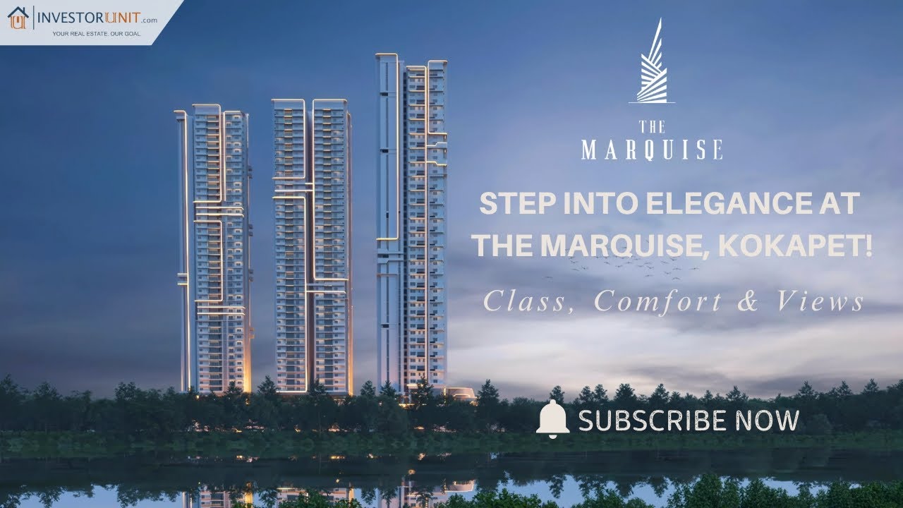 The Marquise by SSI - Kokapet Lake Vicinity