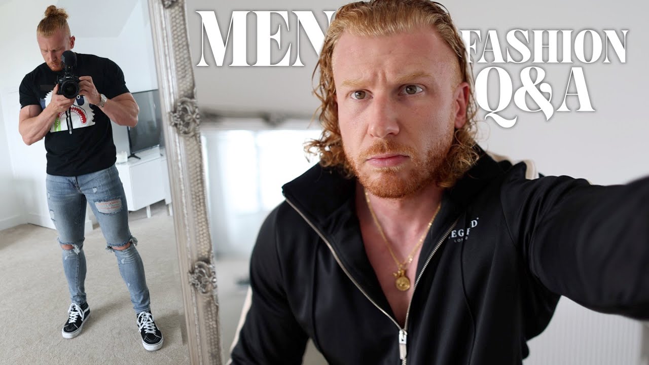Men's Fashion Q&A | Best Jeans | Taller Guys | Gym Outfits