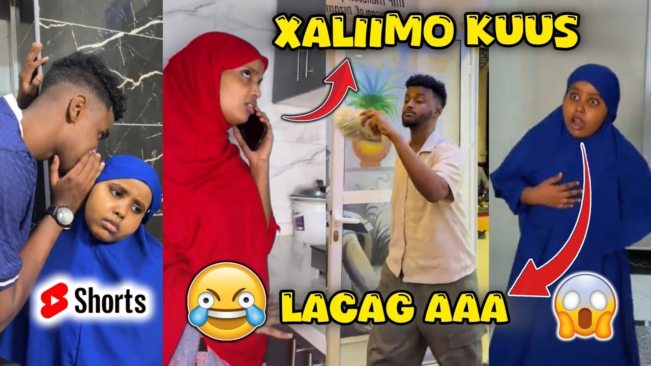 SOMALI TIKTOK 2025 XALIIMO KUUS & BAANA BOY || QOSOLKA ADUUNKA || SOMALI COMEDY VIDEOS