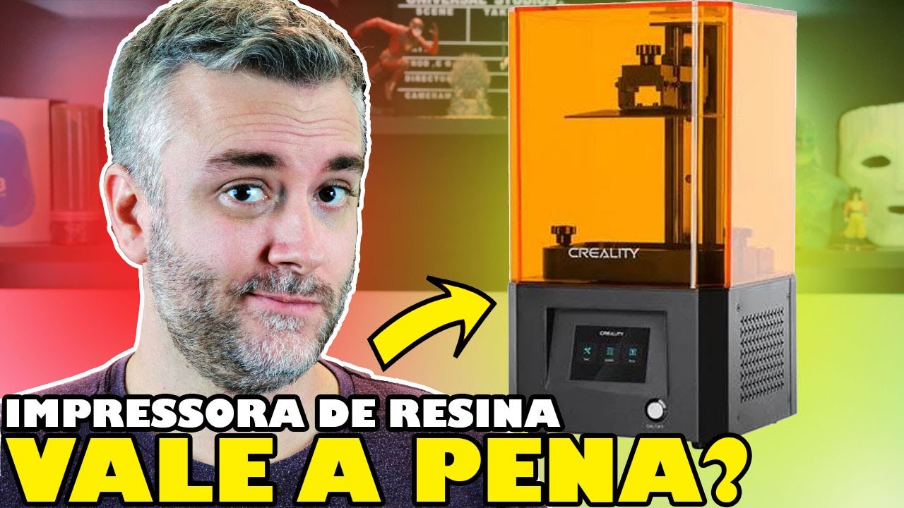 Análise da Impressora 3D de resina Creality LD-002R - Será que vale a pena?