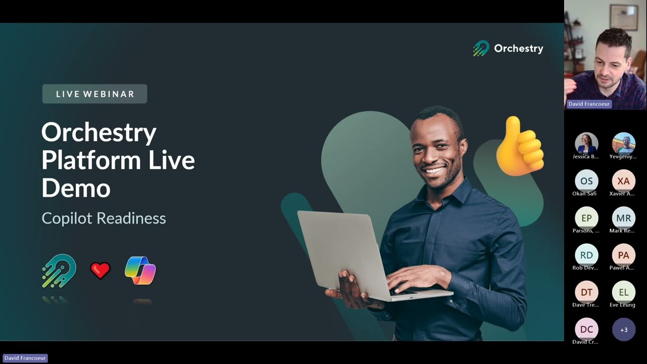 Demo Webinar: Microsoft 365 Copilot Readiness with Orchestry | October 9, 2024