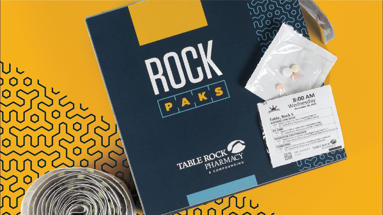 Introducing Rock Paks: Multi-dose Medication Adherence Packaging