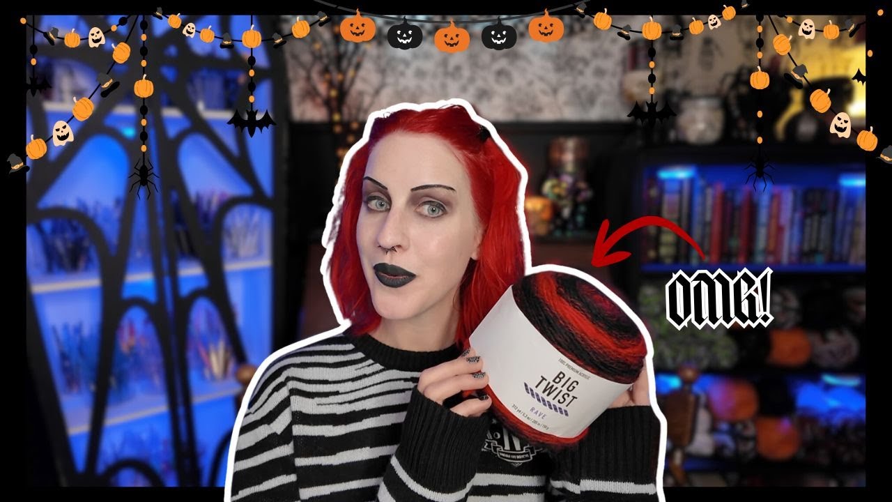 New Big Twist Rave Yarn Color ~ Halloween Kits at Herrschners