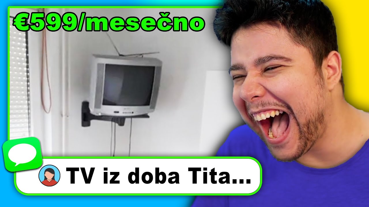 NAJSMESNIJI OGLASI ZA STANOVE #8 *ZA STUDENTE*