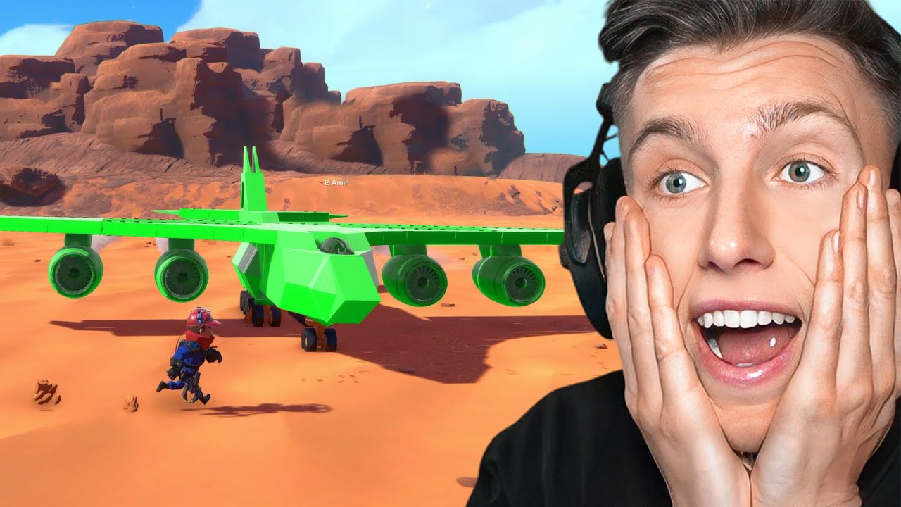 Ich BAUE ein 999.999.999 FLUGZEUG in Trailmakers!