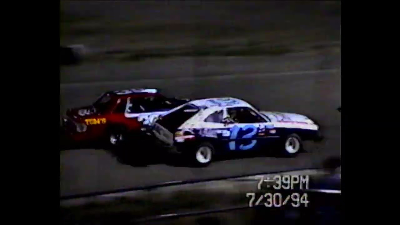 Beacon Hill Speedway Ministock #13 Mike Hinkle Heat Race 1994 07 30