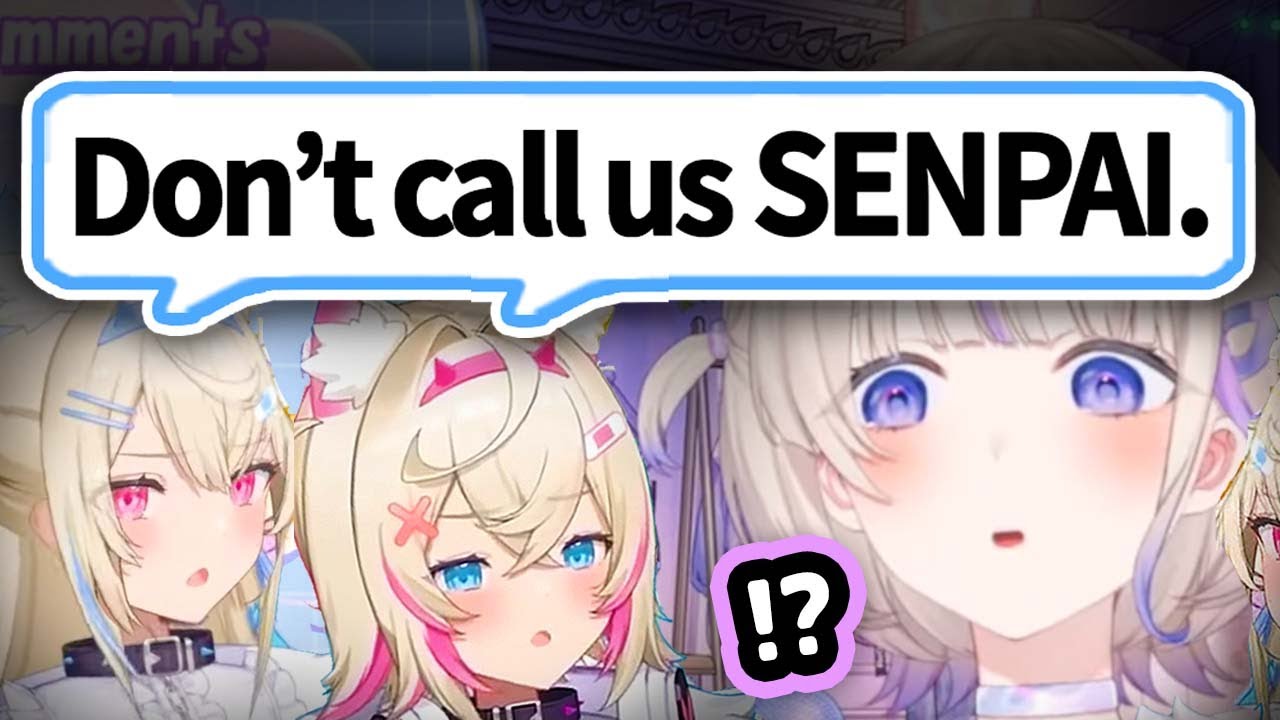 FuwaMoco Doesn't Want Hajime Calling Them "Senpai"【Hololive】