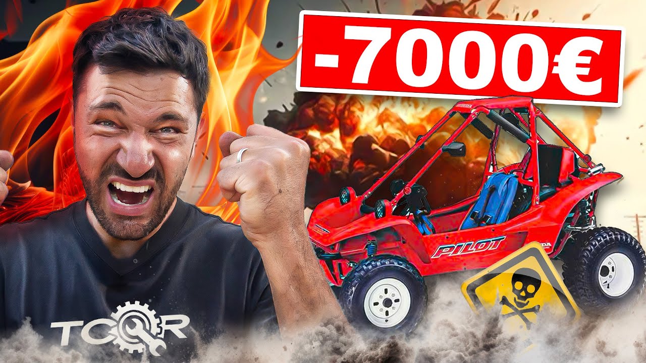 JE ME SUIS FAIS ARNAQUER AVEC CE KART CROSS 🤬