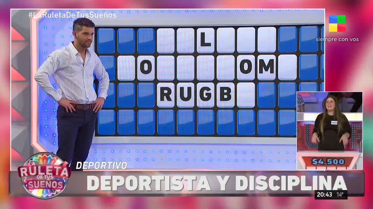 🎰 Panel deportivo en #LaRuletaDeTusSue&ntilde;os 🏈🏀🏐