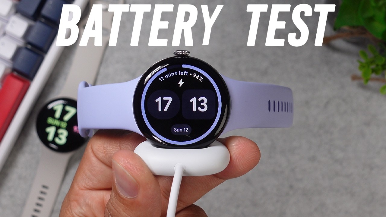 Google Pixel Watch 4 Battery Test: 41 mm vs. 45 mm – The Real-Life Difference!