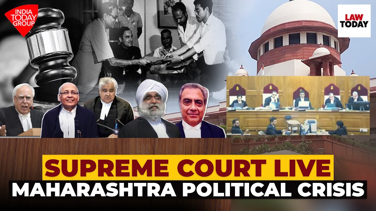 Supreme Court Live | Maharashtra political crisis & more | Kapil Sibal, AM Singhvi vs Harish Salve